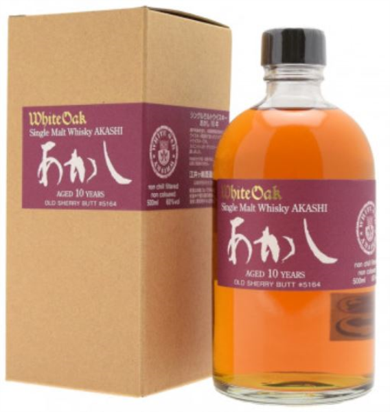 Akashi White Oak 10 YO 50cl 60° (R) GBX x6