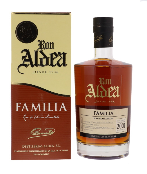 Aldéa Ron Familia 15 YO 70cl 40° (R) GBX x6