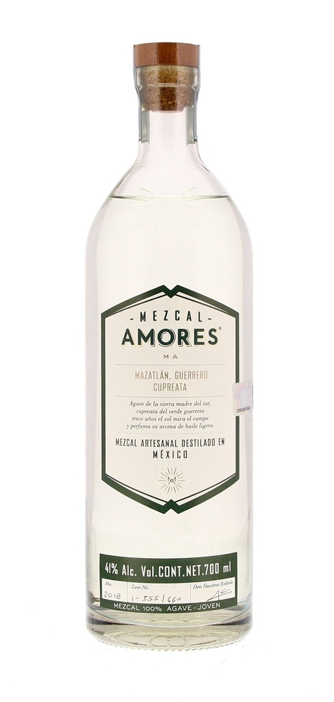 Amores Cupreata Joven 70cl 41° (R) x6