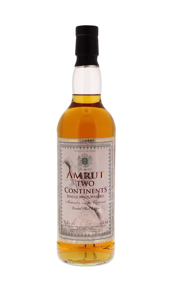 Amrut Two Continents 3rd Edition 70cl 46° (R) x6
