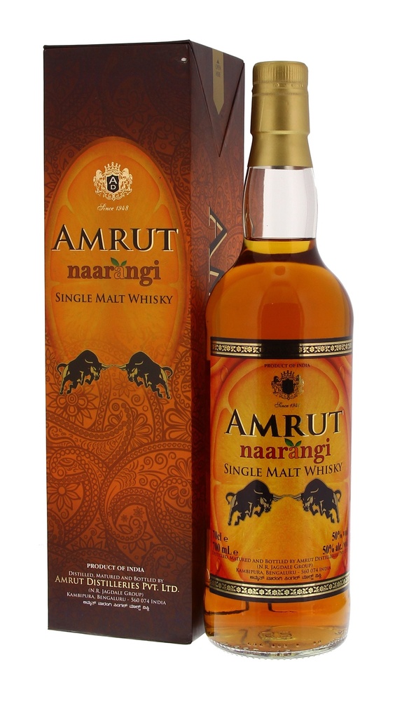 Amrut Naarangi 70cl 50° (R) GBX x6