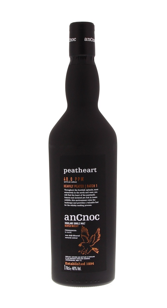 An Cnoc Peatheart Batch 1 70cl 46° (R) GBX x6