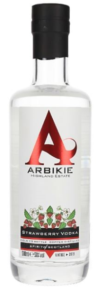 Arbikie Strawberry Vodka 50cl 50° (NR) x6