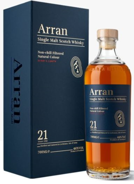 Arran 21 YO (New Bottle) 70cl 46° (R) GBX x6