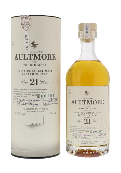 Aultmore 21 YO Single Cask 70cl 46° (R) GBX x6