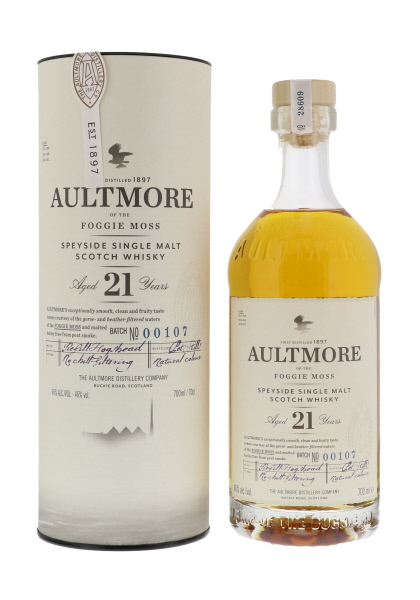 Aultmore 21 Years Single Cask 70cl 46° (R) GBX x6
