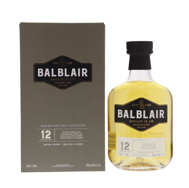 Balblair 12 YO 70cl 46° (R) GBX x6