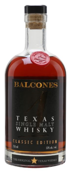 Balcones Texas Single Malt 70cl 53° (R) x6