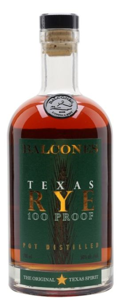 Balcones Texas Rye 70cl 50° (R) x6