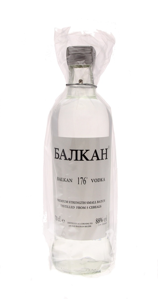 Balkan 176° Vodka 70cl 88° (R) x6