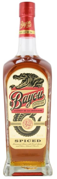 Bayou Spiced Rum 100cl 40° (R) x6