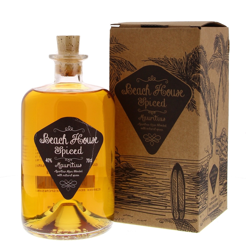 Beach House Spiced Rum Mauritius 70cl 40° (R) GBX x6
