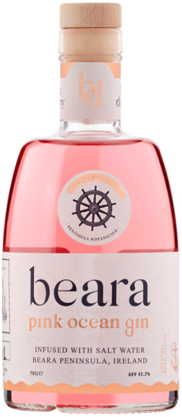 Beara Pink Ocean Gin 70cl 42,2° (R) x6