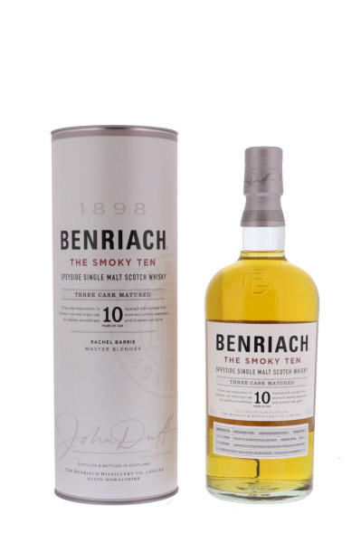 Benriach 10 YO Smoky 70cl 46° (R) GBX x6