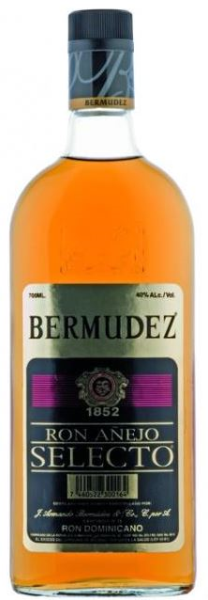 Bermudez Ron Añejo Selecto Dominicano 70cl 37,5° (NR) x12
