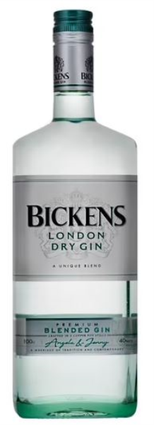 Bickens London Dry Gin 100cl 40° (NR) x6