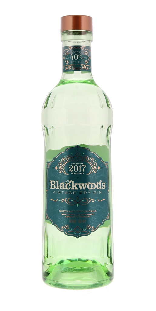 Blackwood Vintage 2017 Gin 70cl 40° (R) x6