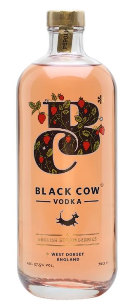 Black Cow Strawberry Vodka 70cl 37,5° (R) x6