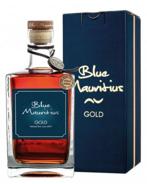 Blue Mauritius Gold 70cl 40° (NR) GBX x6