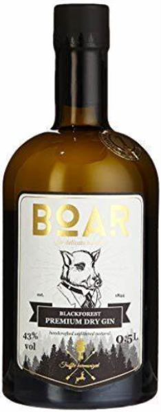 BOAR Blackforest Premium Dry Gin 50cl 43° (R) x6