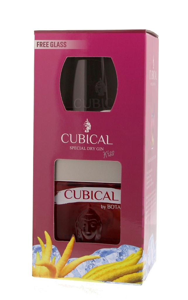 Cubical Kiss by Botanic + Glas 70cl 37,5° (R) GBX x6
