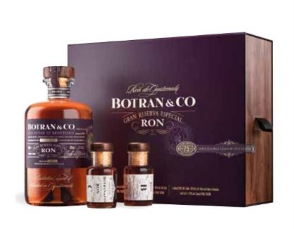 Botran 75 YO Anniversary 50cl 40,8° + (2 x 5cl) (R) GBX x4