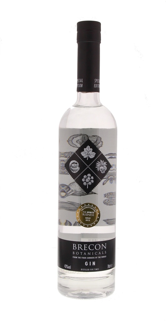 Brecon Botanicals Gin 70cl 43° (R) x6