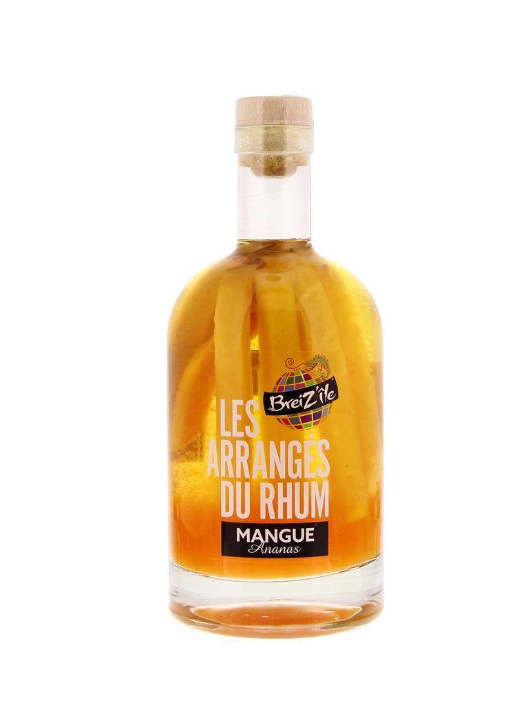 Breiz Ile - Les Arrangés du Rhum Mangue Ananas 70cl 28° (R) x6
