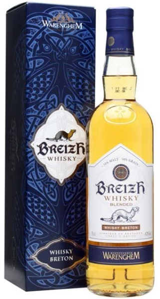 Breizh Blended Breton Whisky 70cl 42° (R) GBX x6
