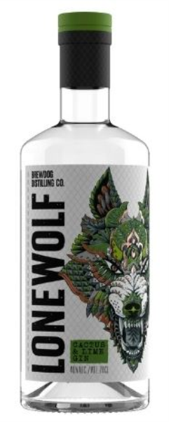 Brewdog Lone Wolf Cactus and Lime Gin 70cl 40° (R) x6