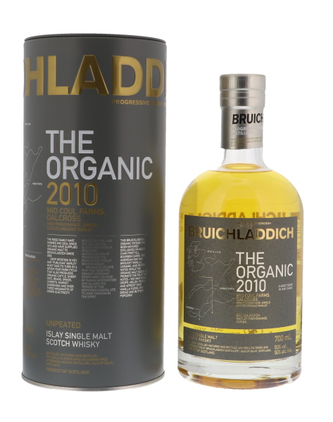 Bruichladdich The Organic 2010 70cl 50° (R) GBX x6