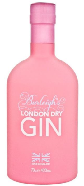Burleighs London Dry Gin Pink Edition 70cl 40° (R) x6