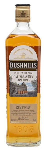 Bushmills Caribbean Rum Cask 70cl 40° (NR) x6