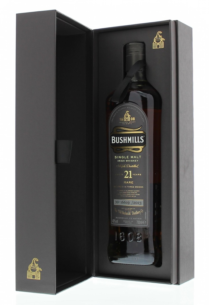 Bushmills 21 YO Madeira 70cl Wood 40° (R) GBX x6