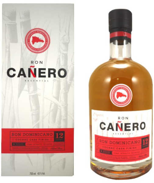 Cañero 12 Solera Dominicano Cognac Cask Finish 70cl 43° (NR) GBX x6