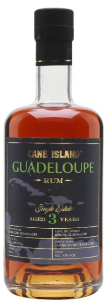 Cane Island Single Estate Guadaloupe 3 YO 70cl 43° (R) x6