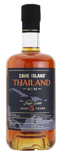 Cane Island Thailand Single Estate 5 YO 70cl 40° (R) x6