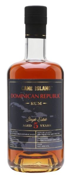 Cane Island Single Estate Dominican 5 YO 70cl 43° (R) x6