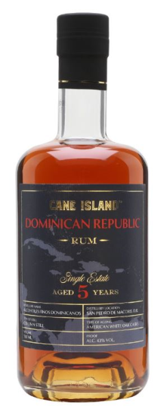 Cane Island Single Estate Dominican 5 Years 70cl 43° (R) x6