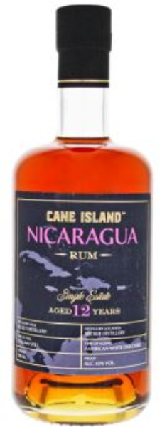 Cane Island Single Estate Nicaragua 12 YO 70cl 43° (R) x6