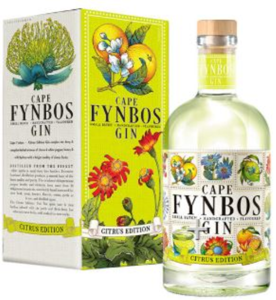 Cape Fynbos Gin Citrus Edition 50cl 43° (R) GBX x6
