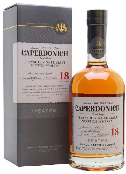 Caperdonich Peated 18 YO 70cl 48° (NR) GBX x6