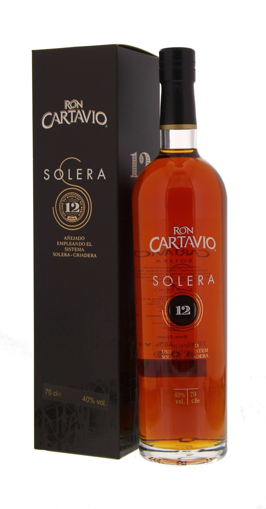 Cartavio Solera 12 YO 70cl 40° (R) GBX x12