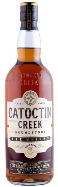 Catoctin Creek Roundstone Rye Cask Proof Whisky 70cl 58° (R) x6