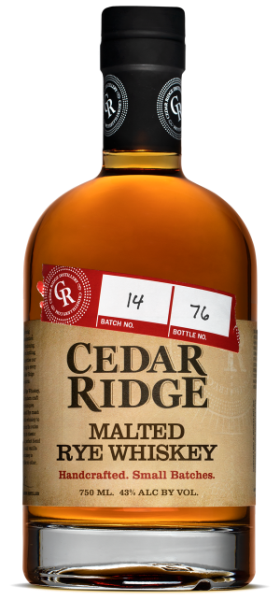 Cedar Ridge Rye 70cl 43° (R) x6