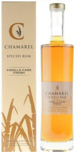 Chamarel Spiced Vanilla 70cl 40° (R) GBX x3