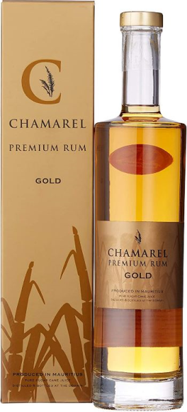 Chamarel Gold Rum 70cl 42° (R) GBX x6