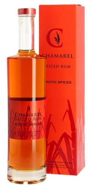 Chamarel Spiced Exotic Spices 70cl 40° (R) GBX x3