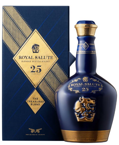 Chivas Regal Royal Salute 25 YO Treasured Blend 70cl 40° (R) GBX x6