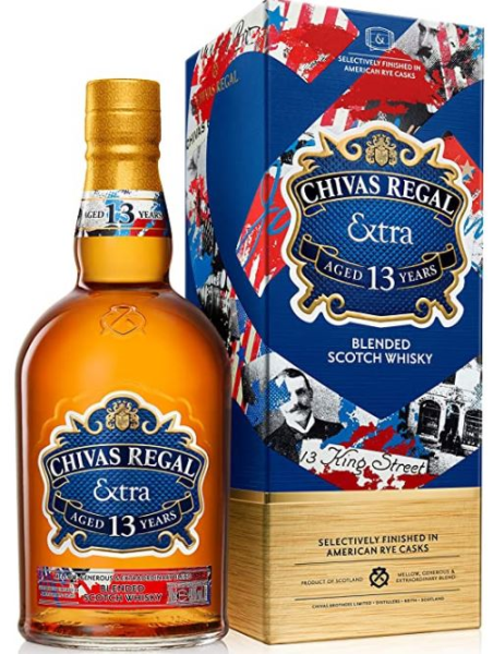 Chivas Regal 13 YO Extra American Rye Finish 70cl 40° (R) GBX x6